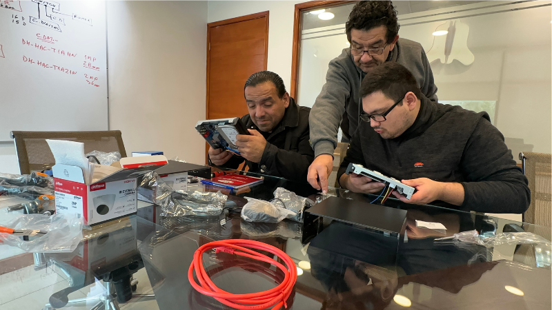 Instalación, configuración y operación de cámaras CCTV